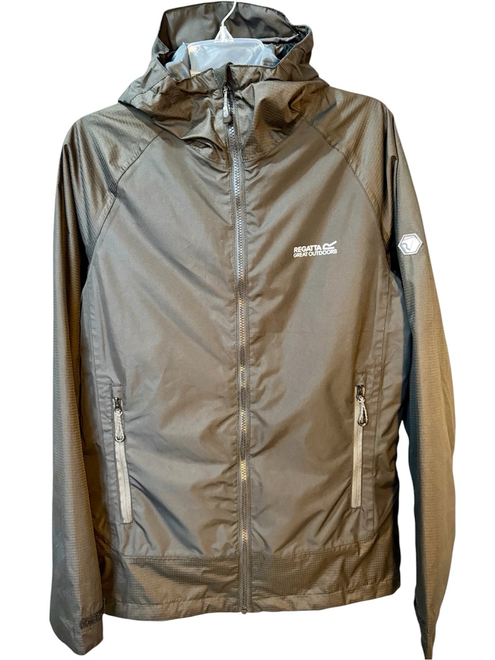 Regatta Great Outdoors Men’s Lightweight Shell Jacket Sz Small Black NWOT